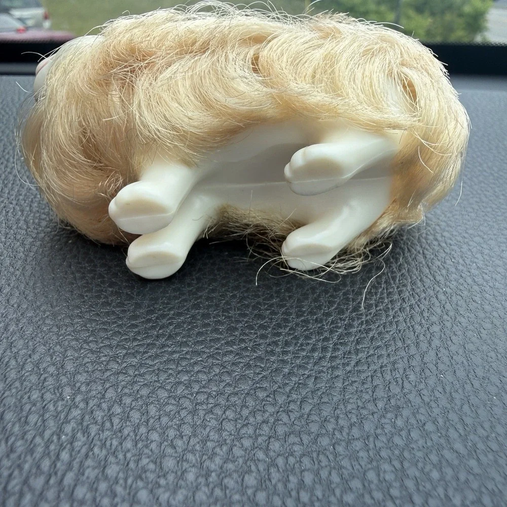 Vintage 2000 Barbie Pet Kitty Cat Marshmallow Drinks & Wets Brushable Long Hair
